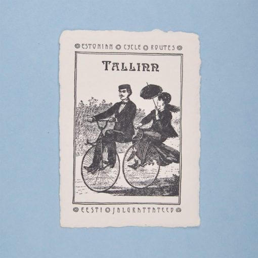 Eesti jalgrattateed postkaart